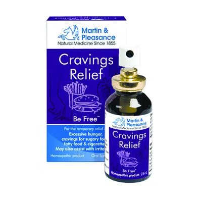 Martin & Pleasance Homoeopathic Complexes Cravings Relief Spray 25ml
